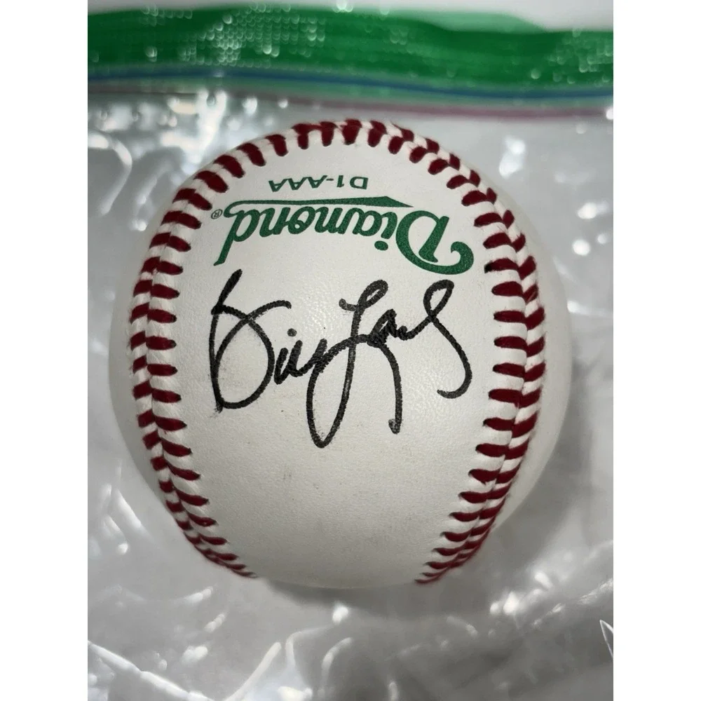 Vida Blue Bill Laskey Giants Signed Autograph‎ Diamond Official League Baseball